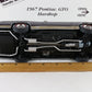 1967 Pontiac GTO Hardtop Plum Mist Purple Danbury Mint 1:24 Diecast Model