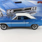 1970 Plymouth GTX Blue & White GMP 1:18 Diecast Model Car 1 Of 996 G1803107