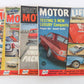 Lot Of 4 Motor Life Magazine Issues: August September October November 1961 35c