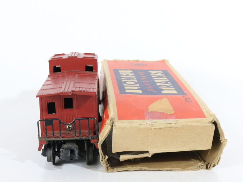 Southern Pacific SP 6257 Red Caboose Plastic Lionel Postwar O