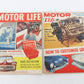 Lot Of 5 Motor Life 1950sVintage Car Magazines Apr June July 1957 25c