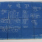 Pullman car buffer casting blueprint 1933