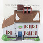 Dept 56 New England Heritage Jeremiah Brewster House Christmas 5657-0