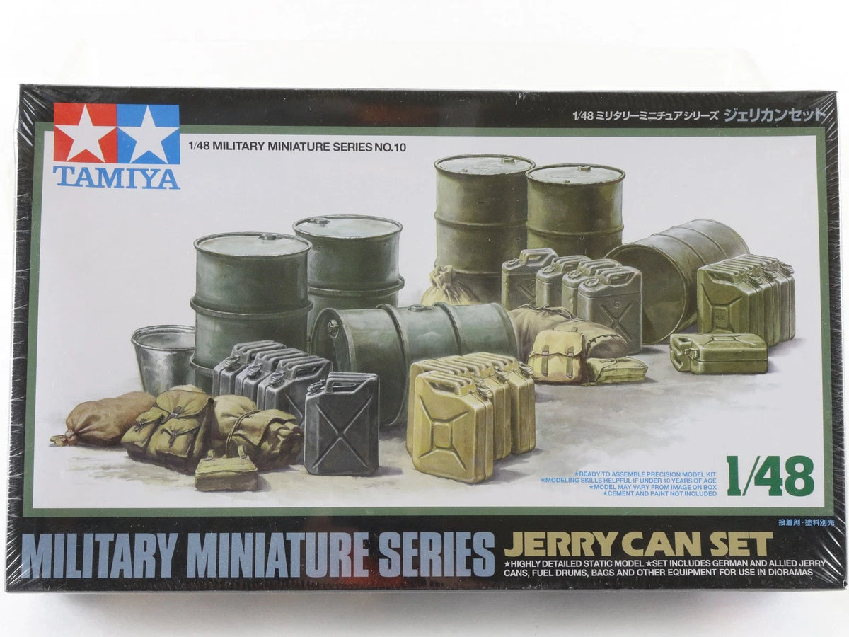 Jerry Can Set Military Series 10 Tamiya 1:48 32510 700 Sealed Accessory Kit