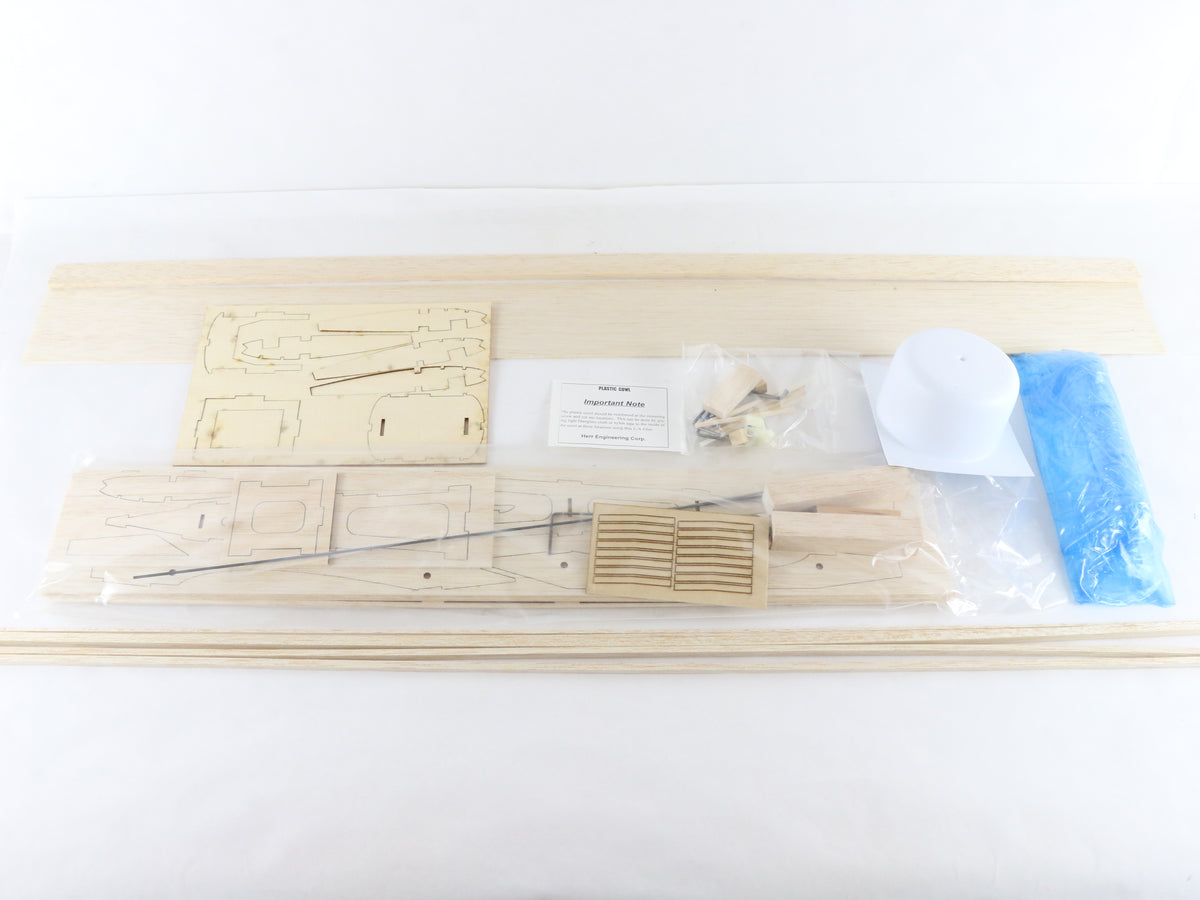 AT-6 Texan 36" Wingspan 1/2 Balsa Wood Herr RC Plane Kit K-501