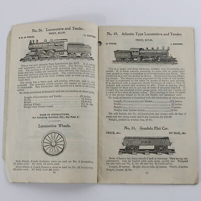 Miniature Electric Railways Illustrated Catalog Book 1911 Ohio Electric Works