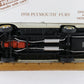 1958 Plymouth Fury Hardtop Buckskin Beige Danbury Mint 1:24 Diecast Model Car