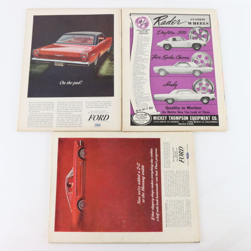 Lot Of 6 Car Craft July Aug Sep Oct Nov Dec 1964 Vintage Car Magazines