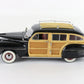1942 Chrysler Town & Country Black Wood Panel Danbury Mint 1:24 Diecast Car