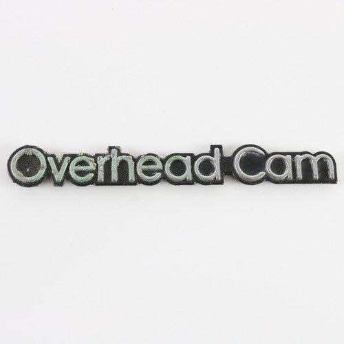  1982-88 Oldsmobile Firenza Overhead Cam Metal Rear Emblem 5.25"