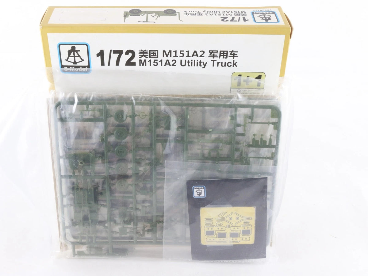 M151A2 Utility Truck Am General S-Model 1:72 PS720152 Military Kit