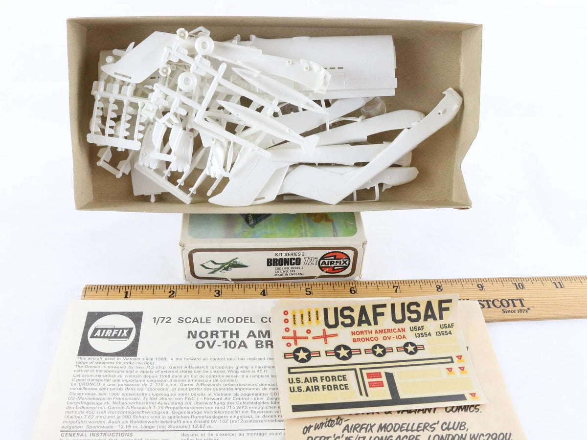 Bronco OV-10A North American Rockwell Attack Plane Airfix 1:72 265 Military Kit