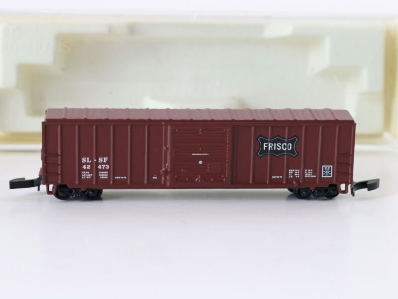 Frisco SLSF 42473 Single Door Rib Side Boxcar Micro Trains Z 14206