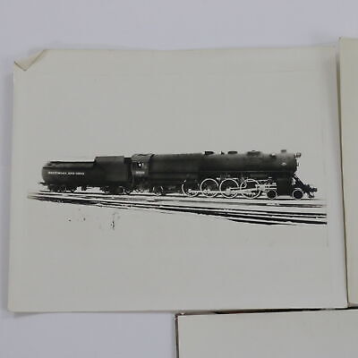 Lot Of Baltimore & Ohio 5510 Lord Baltimore President Garfield Loco Photographs