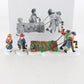 Dept 56 Heritage Village Bringing Home The Yule Log Set Of 4 Christmas 5558-1