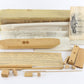 USS Bear E Z Craft Boat Models Vintage Wood Kit Steam Sailing Ship