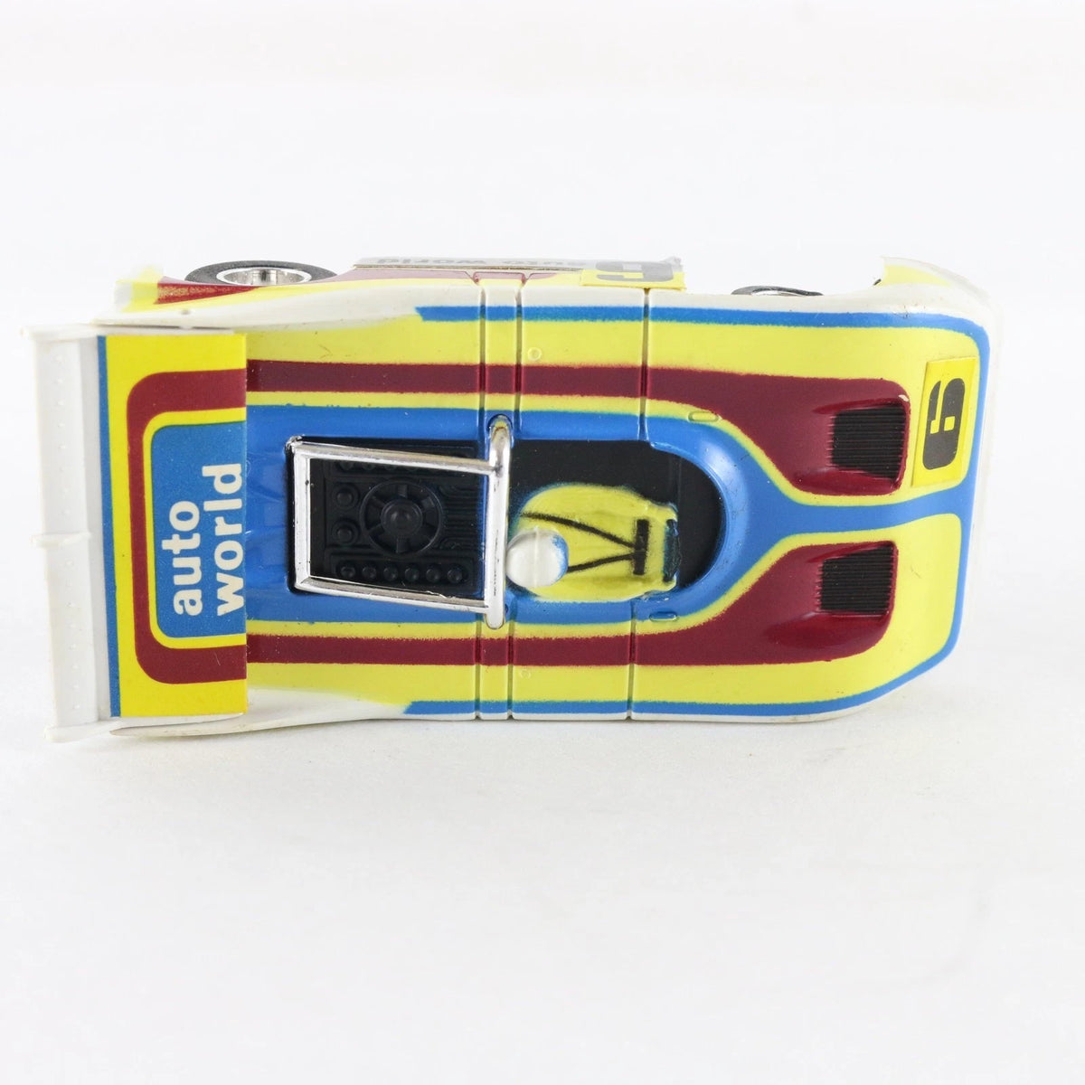 Aurora AFX Porsche 510K Auto World #6 Speedsteer Slotless HO Slot Car