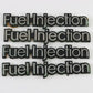 Lot Of 4 1980s Buick Fuel Injection Emblem Badge 4.25"