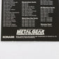 Metal Gear Solid Trading Card Sniper Wolf Checklist Konami Playstation