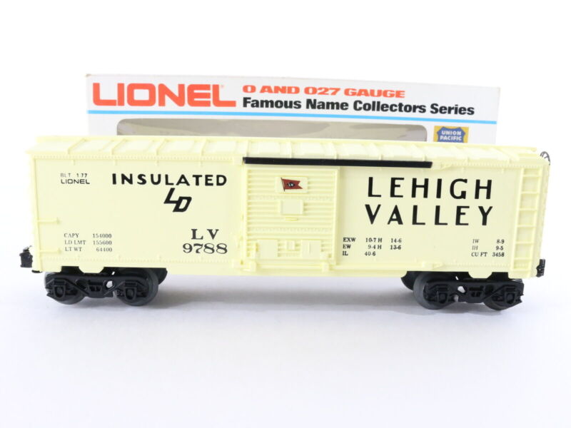 Lehigh Valley LV 9788 Insulated Single Door Boxcar Lionel O 6-9788