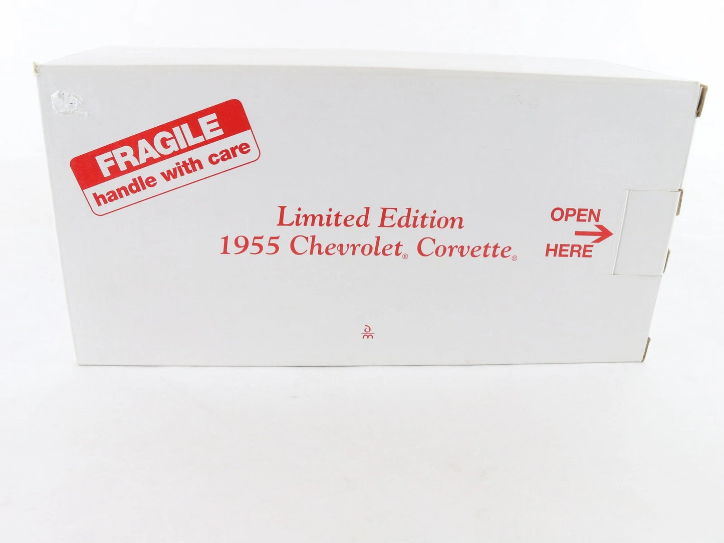1955 Chevy Corvette Roadster Venetian Red Limited Danbury Mint 1:24 Diecast 396
