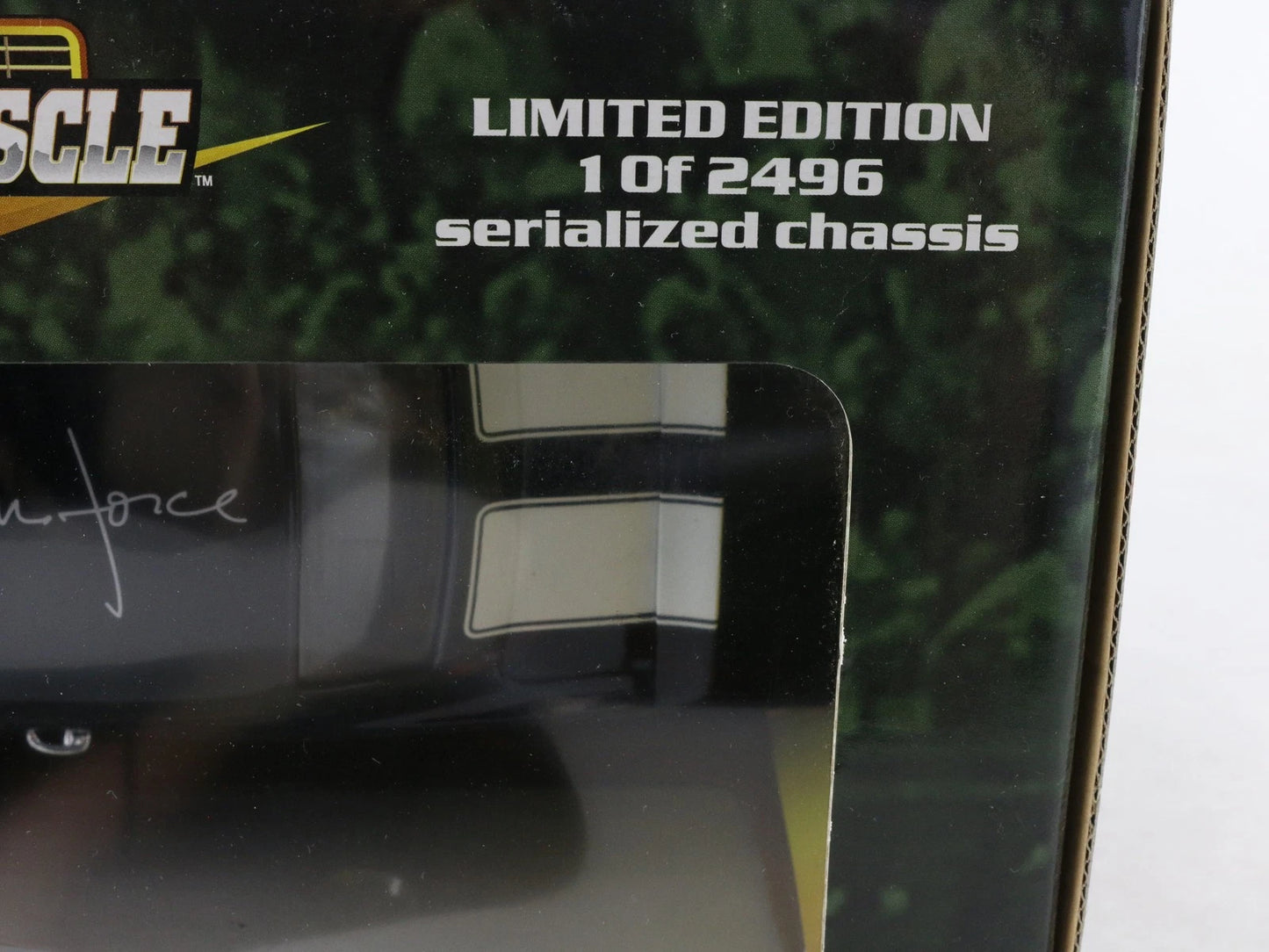 1969 Chevy Camaro SS Black John Force Signed American Muscle ERTL 1:18 1 Of 2496