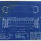 Milwaukee Electric Plan & Elevation Car 496 Trolley Blueprint 1922 9.75"