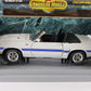 1969 '69 Ford Shelby Mustang GT500 White Blue American Muscle ERTL 1:18 7943