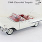 1960 Chevrolet Impala Convertible White Red Danbury Mint 1:24 Diecast Model