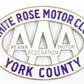 White Rose Motor Club York County Penna Federation Motor AAA 4.5��� License Topper