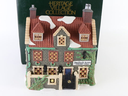 Dept 56 Dickens Village Dedlock Arms 3rd Ed 1994 Christmas Building
