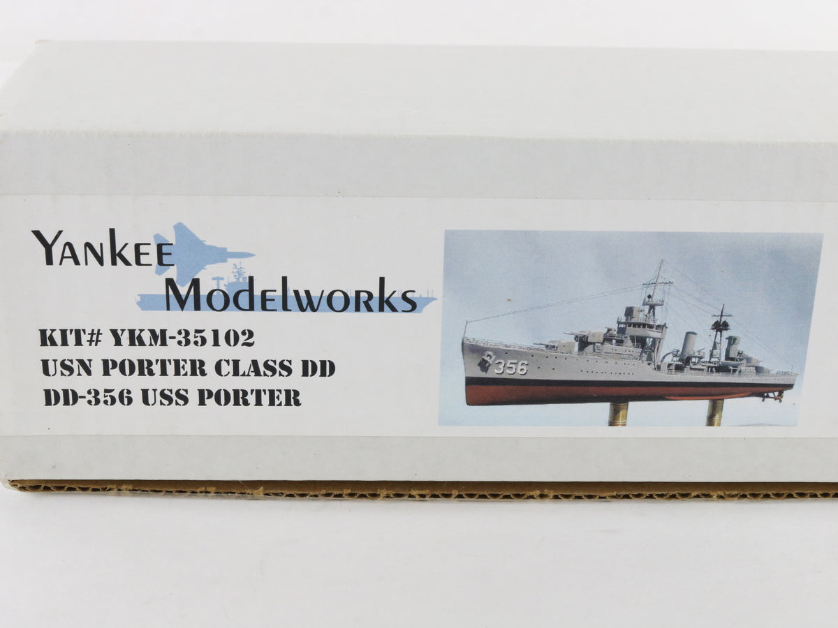 USS Porter DD-356 USN Porter Class DD Yankee Model 1:350 YKM-35102 Resin Kit