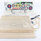 Vintage Hawker Hurricane Veron V0410 British Fighter Plane Wood Model Kit