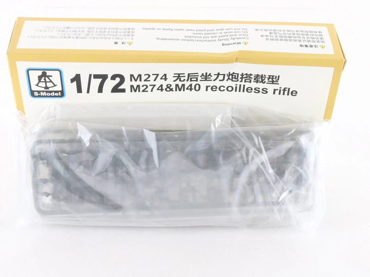 M274 & M40 Recoilless Rifle Vehicle Willys Overland S-Model 1:72 PS720075 Kit