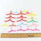Lot Of 21 Vintage Barbie Plastic Various Size Plastic Hangers Mattel 1960s Mod
