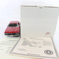 1968 Chevy Chevelle SS 396 Coupe Red Black Danbury Mint 1:24 Diecast Model