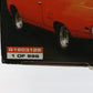 1970 Plymouth Road Runner Heads UP Orange Black GMP 1:18 1 Of 996 G1803125