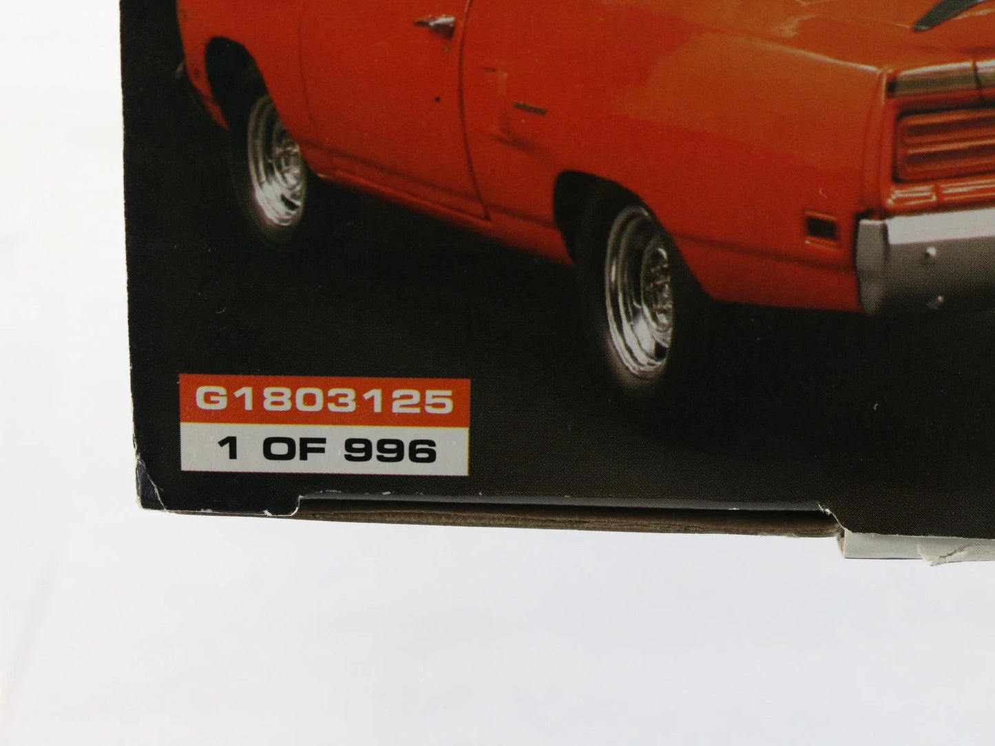 1970 Plymouth Road Runner Heads UP Orange Black GMP 1:18 1 Of 996 G1803125