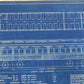 Milwaukee Electric Plan & Elevation Northern Coaches 1107-10 Blueprint 1929 11"