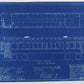 Milwaukee Electric Plan & Elevation Cars 1001 1003 Trolley Blueprint 1922 11"