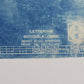 Santa Fe Gondola ATSF Lettering Train Blueprint 26-c 1828 Mar 22 1929 40.75"