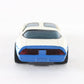Aurora AFX Pontiac Firebird #2 White Blue Screecher Slotless HO Slot Car