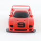Tyco TCR Ferrari F40GT Red Black Slotless HO Slot Car NICE, WORKING