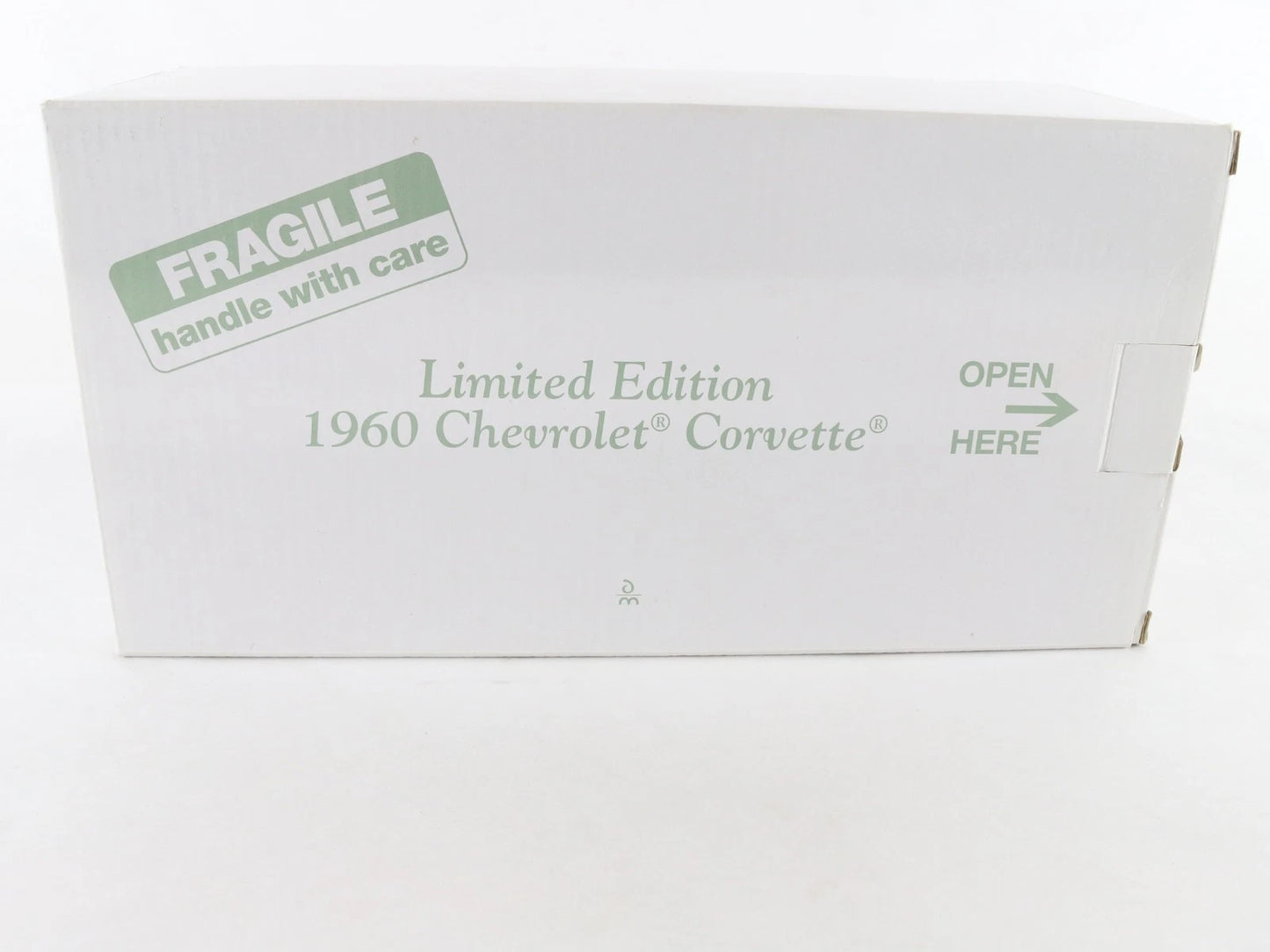 1960 Chevy Corvette Green White Convertible Limited Danbury Mint 1:24 2505