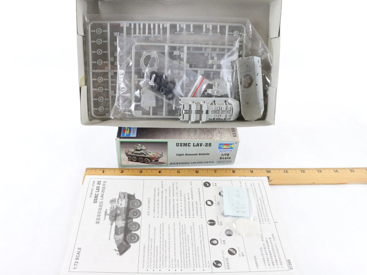 LAV-25 Light Armored Vehicle USMC General Dynamics Trumpeter 1:72 07268 Kit