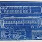 Milwaukee Electric coach trolley blueprint 1929