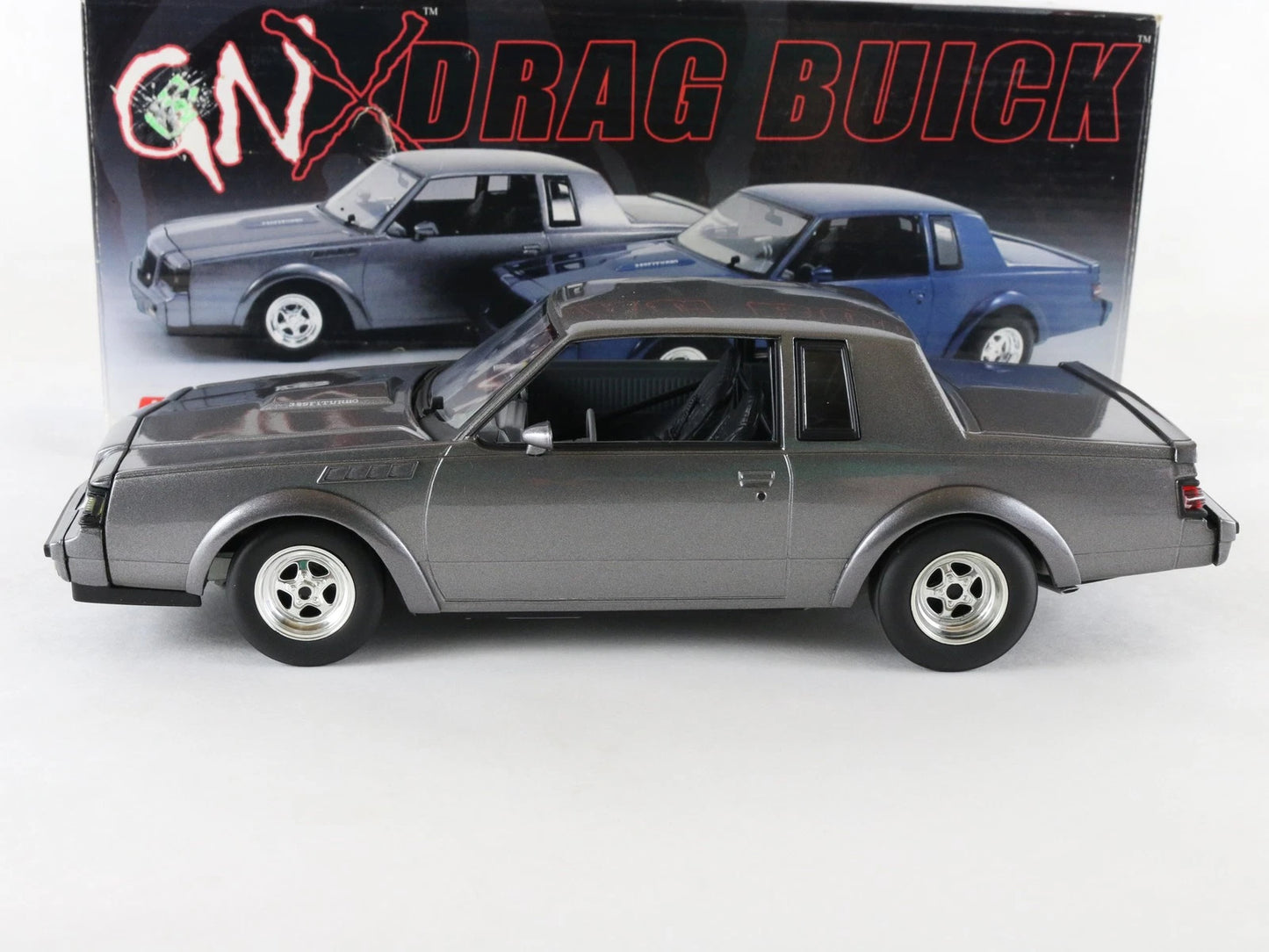1987 Buick GNX Drag Gray Street Fighter GMP 1:18 Diecast Model 1 Of 650 G1800221