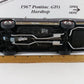 1967 Pontiac GTO Hardtop Dark Purple Danbury Mint 1:24 Diecast Model AS-IS