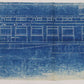 Santa Fe Vestibule Coaches & Smoker Lettering 15-c 812 Apr 20 1917 41" Blueprint