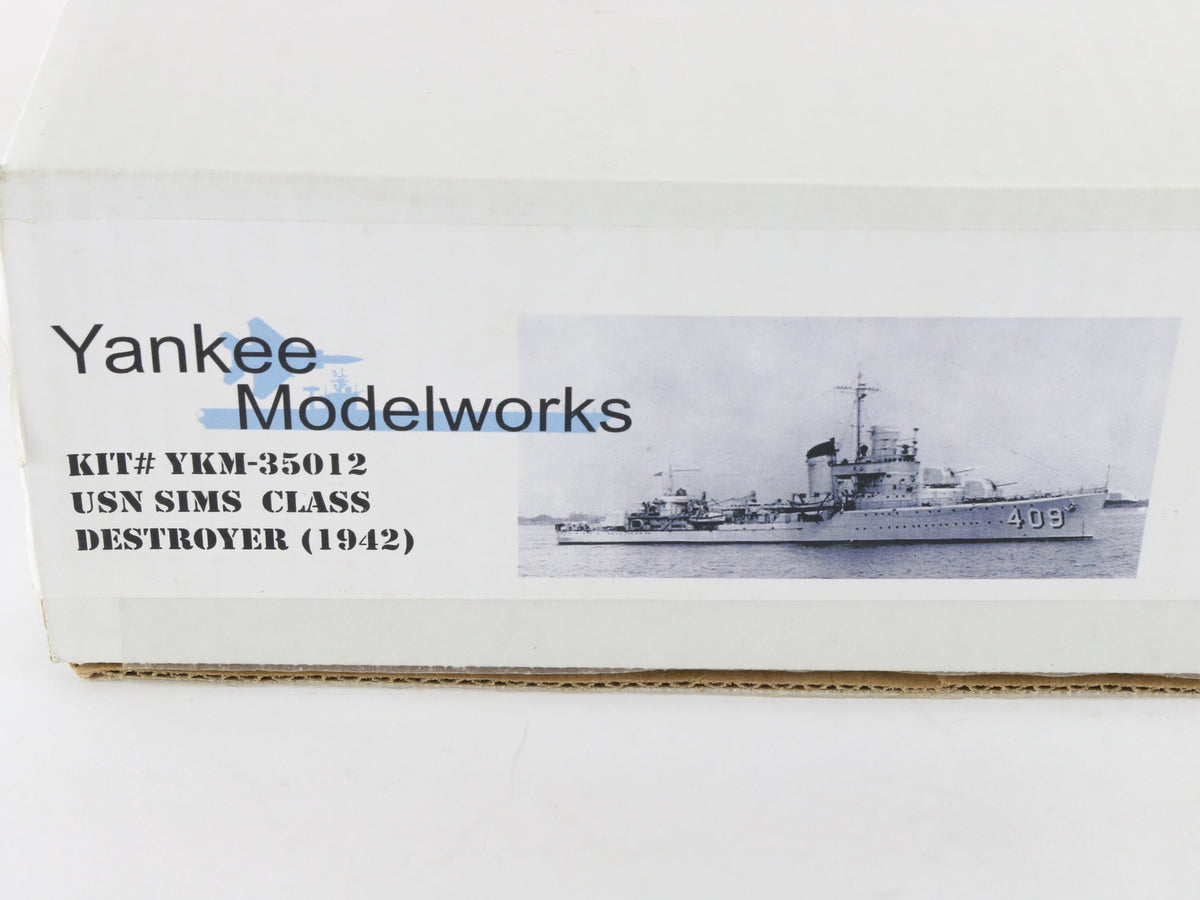 Destroyer 1942 USN Sims Class Yankee Model Works 1:350 YKM-35012 Resin Kit